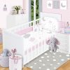 Set de Edredón 6 pzas para Cama Cuna Corral ESTRELLITAS