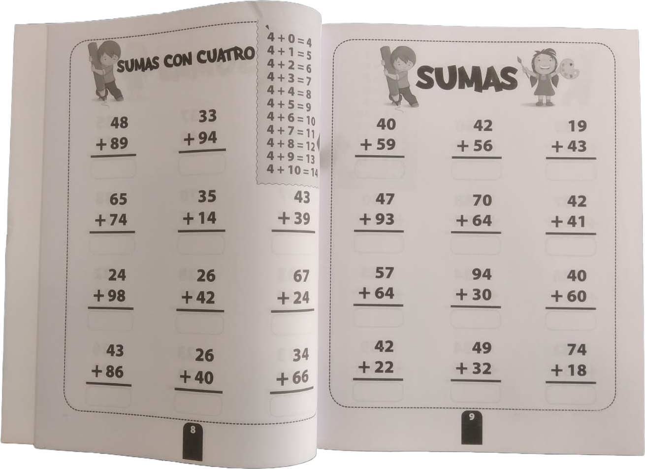 Libros educativos para niños de 2 años (Sumar hasta diez - Nivel Uno):  Cómprelo mientras queden existencias y reciba 12 libros en PDF adicionales