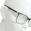 Lentes progresivos pregraduados para lectura vista cansada con filtro luz Azul unisex +2.0 color Humo - Imagen 7