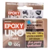 EPOXY UNO Adhesivo Epóxico COBRE Sin Solventes No flamable Pegamento o Soldadura en Frio Anti-hongos Resiste el Agua Pegamento de Uso General - Imagen 5