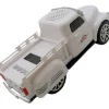 Bocina Camioneta Ford blanca Portátil Digital LCD Inalámbrica Bluetooth ML FM TF USB AUX 2X3W Estéreo Pila Recargable - Imagen 5