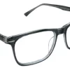 Lentes progresivos pregraduados para lectura vista cansada con filtro luz Azul unisex +2.0 color Humo - Imagen 4