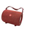 Bocina portátil ONE Der Acabado en Tela Contra agua Sonido de Calidad Inalámbrica Bluetooth ML FM TF USB AUX 5W Estéreo Pila Recargable