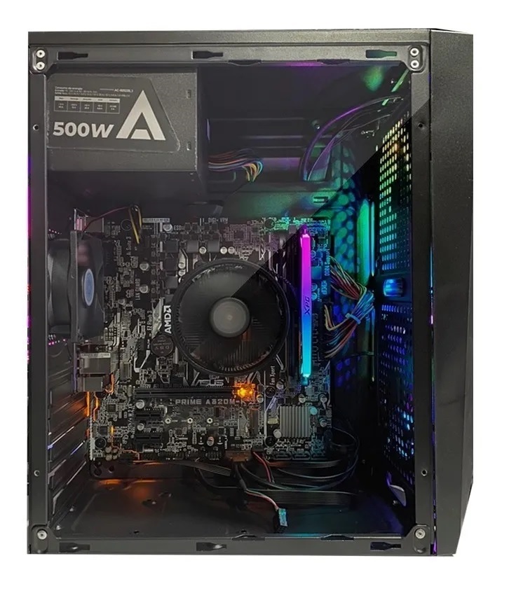 Pc Gamer JATS Ryzen 7 5700G 8 GB RAM 240 GB SSD color Negro - Imagen 2
