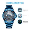Reloj Análogo para Hombre Curren 8381 Deportivo Cronógrafo Moda Informal - Imagen 4