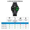 Reloj Análogo Deportivo Rin Auto Verde - Imagen 7