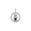 Dije Mano De Fátima Plata 925+cadena Plata 925 Protección