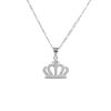 Dije Corona Mamá Plata 925 + Cadena Plata 925 - Imagen 4