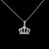 Dije Corona Mamá Plata 925 + Cadena Plata 925 - Imagen 3