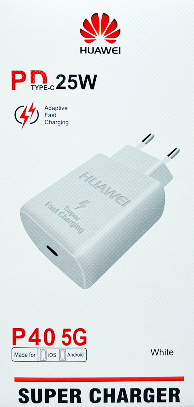 Cargador Kit Tipo C A C Huawei P40 - Imagen 2