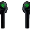 Audífonos in-ear gamer inalámbricos Razer Hammerhead True Wireless X negro con luz verde LED - Imagen 6