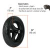 Carretilla 5 ft3 Imponchable, bastidor tubular, Truper - Imagen 3