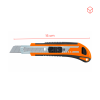 Cutter 18 mm Profesional CUT-6X  TRUMPER con Alma Metálica y Grip - Imagen 2
