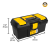 Caja de herramientas de 16" con compartimentos Pretul 20603 - Imagen 4