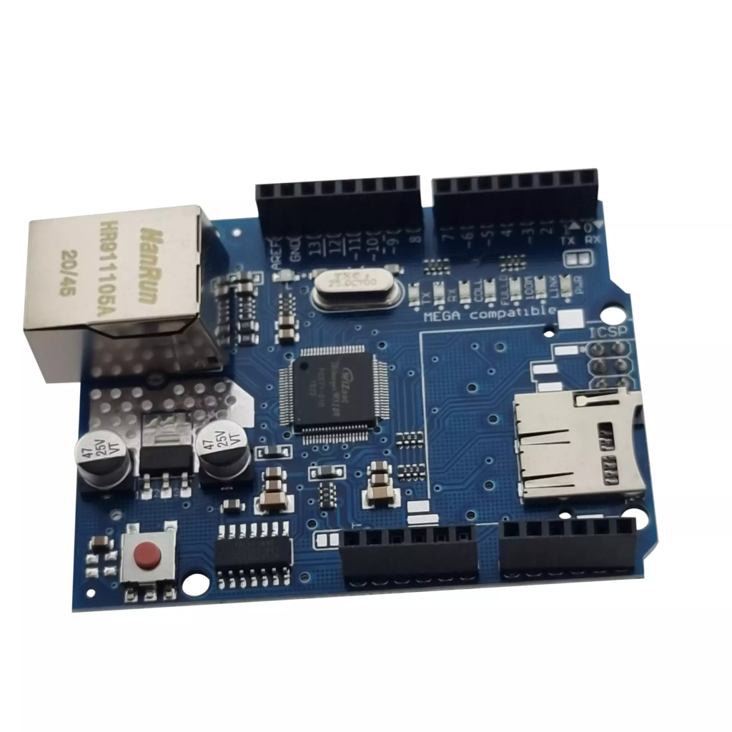 Placa Ethernet Shield para arduino – Progresando.com