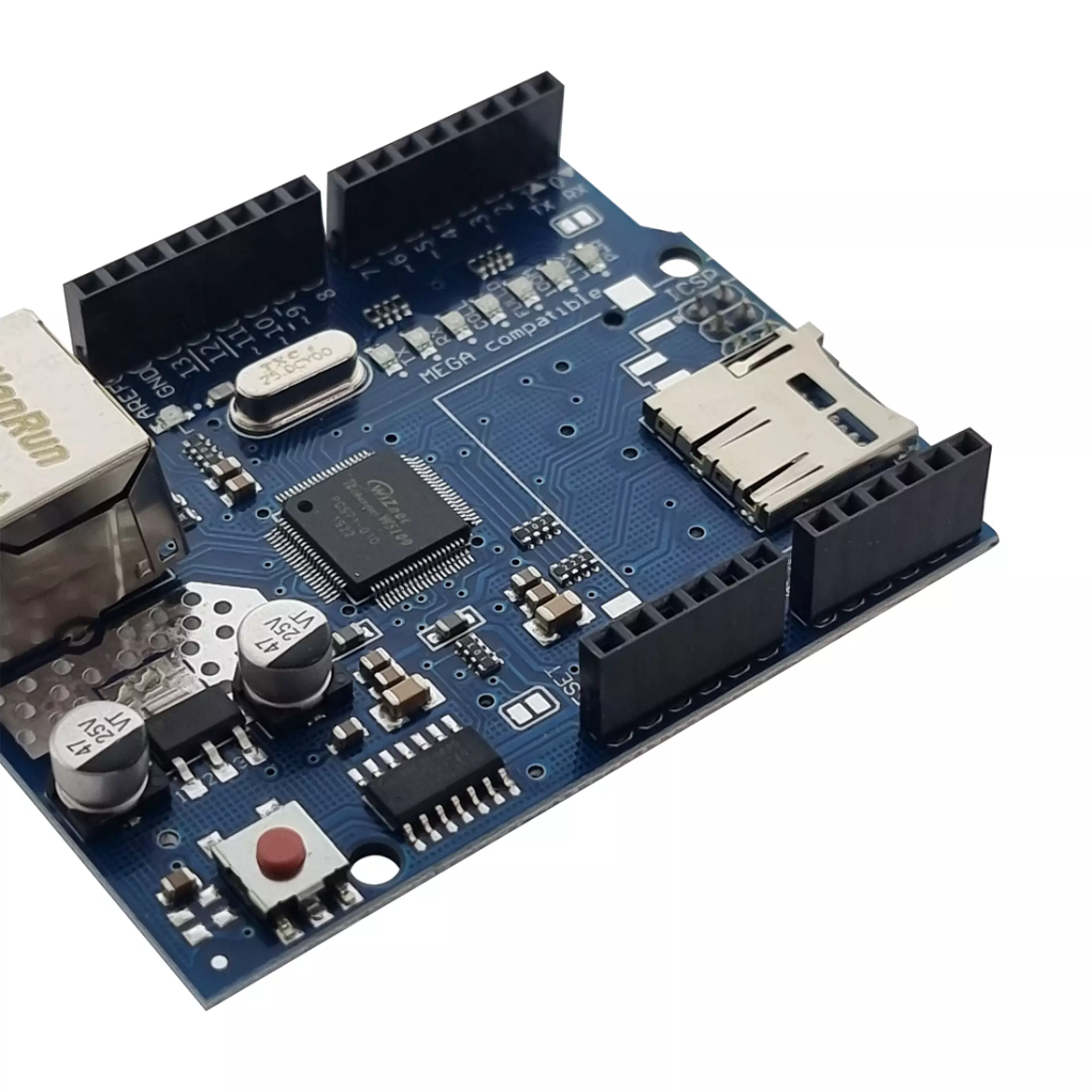 Placa Ethernet Shield para arduino – Progresando.com