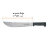 Machete rambo 12' cacha inyectada negra, Truper - Imagen 3