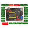Kit Desarrollo FPGA Altera Cyclone IV EP4CE6 Con Carcasa - Imagen 3