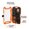 JGO-TEL-32 Juego de 32 
piezas para reparación de 
electrónica, Truper 
17762 - Imagen 2