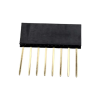 Conectores Header Hembra de 8 Pines con Espaciado de 2.54mm