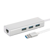 Hub USB 3.0 Con Puerto Gigabit RJ45 - Imagen 2