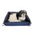 Cama Para Perro Camas Raza Pequeña-Mediana Azul