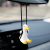 YGMONER Super Cute Swing Duck Mirror Hanging Car Interior Accesorios (Pato)