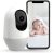 Nooie Baby Monitor, cámara WiFi para Pets en interiores, cámara IP inalámbrica de 360 grados, cámara de seguridad para el Home & Kitchen 1080P, seguimiento de movimiento, visión nocturna súper IR, funciona con Alexa, audio bidireccional, detección de movimiento y sonido