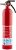 First Alert HOME1 Extintor de incendios estándar recargable para el Home & Kitchen Clasificación UL 1-A:10-B:C, rojo