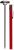 Rubbermaid Commercial Products Termómetro de lectura instantánea para Food & Beverages/carnes, tamaño de bolsillo (FGTHP220C), rojo