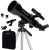 Celestron – Alcance de viaje de 70 mm – Telescopio refractor portátil – Óptica de vidrio totalmente recubierta – Telescopio ideal para principiantes – Paquete de software de astronomía BONUS