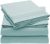Juego de sábanas Mellanni con bolsillo extra profundo para cama individual XL, sábanas y fundas de almohada de lujo 1800, se adapta a colchones de dormitorio universitario, juego de sábanas de refrigeración ultrasuave, fácil cuidado, 3 piezas (Doble XL, azul bebé)