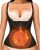 Chaleco de entrenamiento de cintura para mujer, corsé con cremallera, moldeador de cuerpo para control de barriga, camiseta sin mangas de neopreno con correas