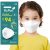 [Paquete de 20] Dr.Puri New Micro-Dust Protection Face Premium Mask (KF94) White Small