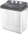 Lavadora Giantex, combo de lavadora y secadora de dos tinas, capacidad de 20 lb (lavado de 12 lb y centrifugado de 8 lb), lavadora portátil compacta, mini lavadora para apartamento y Home & Kitchen, semiautomática, con entrada y manguera de drenaje