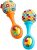 Fisher-Price Rattle ‘n Rock Maracas, azul/naranja [exclusivo de Amazon] 2 unidades (paquete de 1)