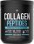 Polvo de péptidos de colágeno | hidrolizado para una mejor absorción de colágeno | Verificado sin OGM, certificado Keto Friendly y sin gluten, sin sabor