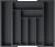 Organizador de cajones extensible de bambú para soporte de utensilios, bandeja ajustable para cubiertos, organizador de divisores de cajones de madera para cubiertos, cubiertos, cuchillos en la Home & Kitchen, dormitorio, sala de estar de Pipishell (negro)