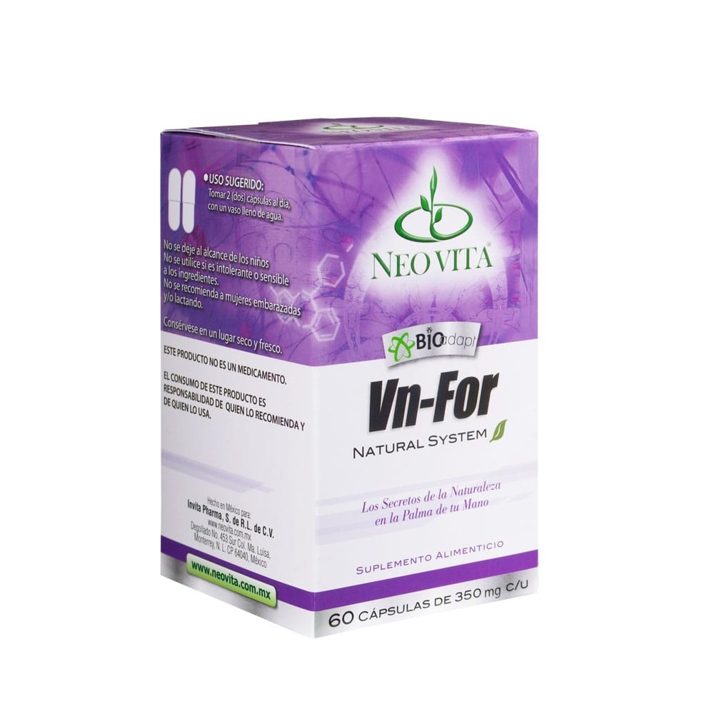 VN-FOR. Mejora la circulación. Calma el dolor, previene y trata problemas de várices.
