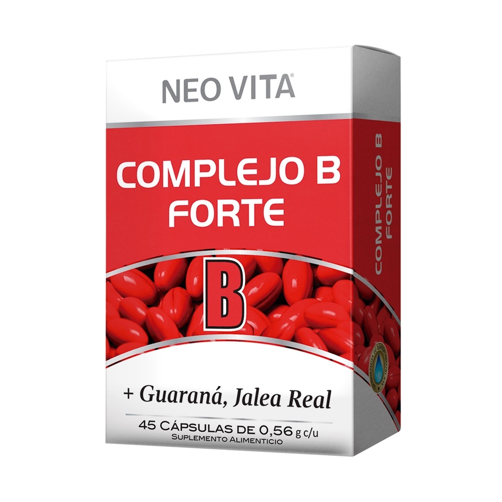 COMPLEJO B FORTE. Mejora la resistencia física y mental, aumenta la energía en el organismo.
