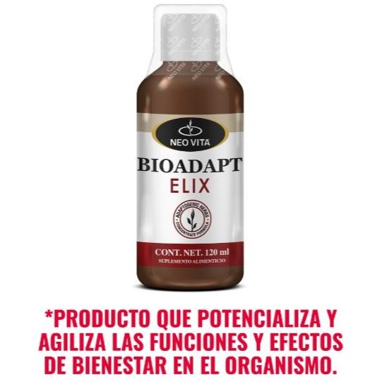 BIOADAPT ELIX. Logra la adaptación integral del cuerpo, evita desgaste físico, mental y emocional