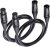 Cable Matters 2-Pack Premium XLR a XLR Cable de micrófono 3 pies