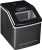Frigidaire EFIC452-SSBLACK XL Maker, hace 40 libras. de cubitos de hielo cuadrados transparentes al día, acero inoxidable negro