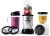Licuadora Magic Bullet, pequeña, plateada, juego de 11 piezas