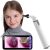 Otoscopio inalámbrico con cámara de oído con doble vista, 3,9 mm 720PHD WiFi Ear Scope con 6 luces LED para niños y adultos, compatible con Android y iPhone