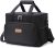 Lifewit – Bolsa de almuerzo grande, 24 latas (15 l), fiambrera aislada, nevera suave, bolsa de refrigeración para adultos, hombres y mujeres, color negro