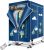 Secadora de Apparel Secadora portátil de 1500 W-67 pulgadas, estante de secado de Apparel eléctrico plegable de 3 niveles, secadora de Apparel portátil para apartamento Ahorro de energía (anión) Temporizador automático digital con control remoto