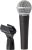 Shure SM58 Micrófono vocal dinámico cardioide con cable XLR de 25′, montaje de choque neumático, rejilla de malla esférica con filtro pop incorporado, clip de micrófono A25D, bolsa de almacenamiento, conector XLR de 3 pines (SM58-CN)