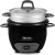 Aroma Housewares ARC-743-1NGB – Olla arrocera estilo olla para 6 tazas (cocida) y vaporera para Food & Beverages, color negro