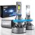 Fahren H11/H9/H8 Bombillas LED para faros delanteros, 60 W, 10000 lúmenes, kit de conversión de faros LED superbrillantes, 6500 K, blanco frío, IP68, resistente al agua, paquete de 2